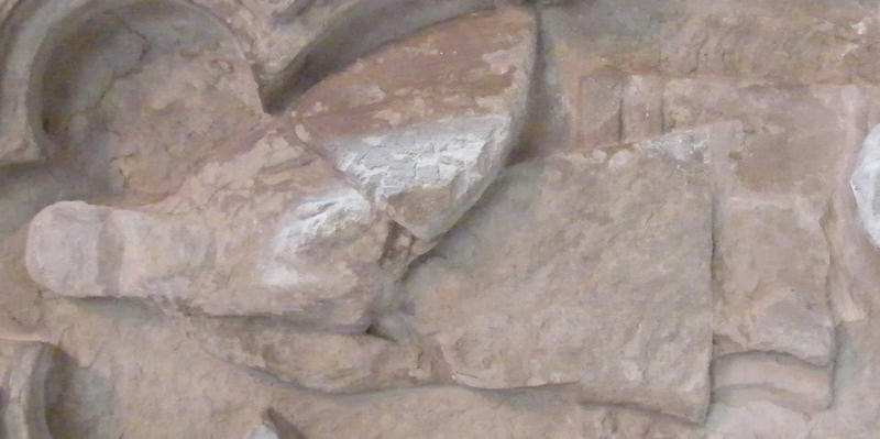 Hereford Cathedral Thomas de Cantilupe 1282 weeper